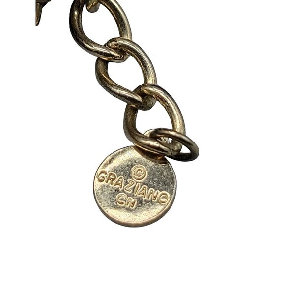 RJ Graziano Pave Bracelet 8" Swarovski Crystal Cuban Link Bling 14.3mm Wide - Picture 10 of 15